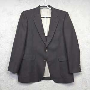 Jack Nicklaus Golden Bear Blazer Mens 42R Gray Wool‎ Golf Hart Schaffner Marx